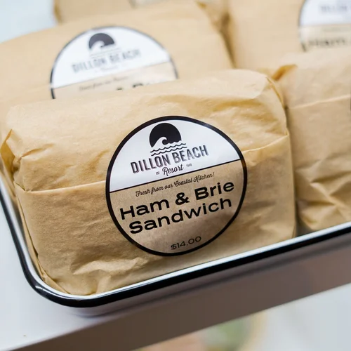 In House made sandwiches at the general store 