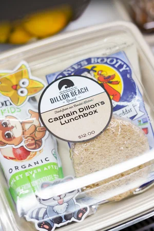 Kids lunchbox are available  at the general store 