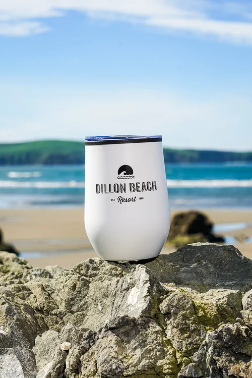 Tumblers available inside the general store
